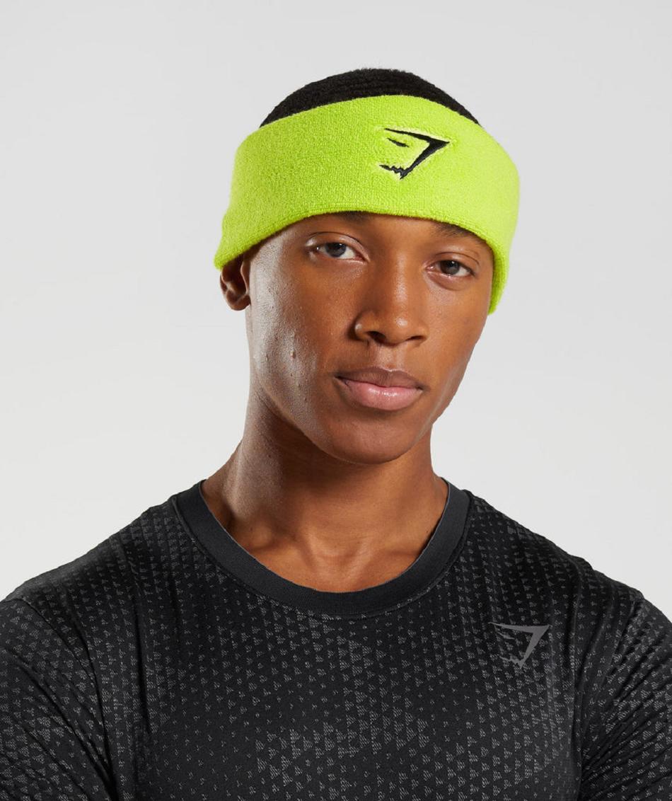 Ekwipunek Damskie Gymshark Sharkhead Headband Zielone | PL 2054BEX